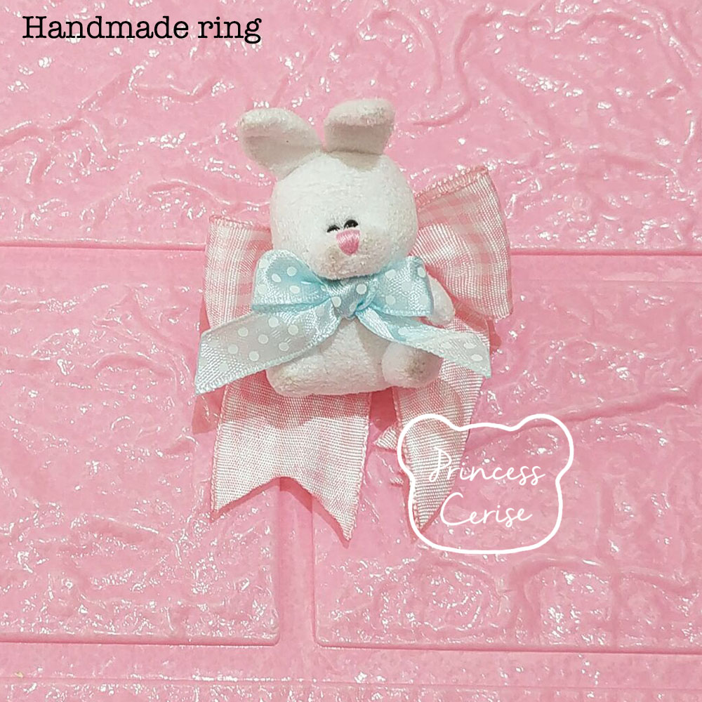 「creamy usagi」Handmade baby ring ハンドメイドリング