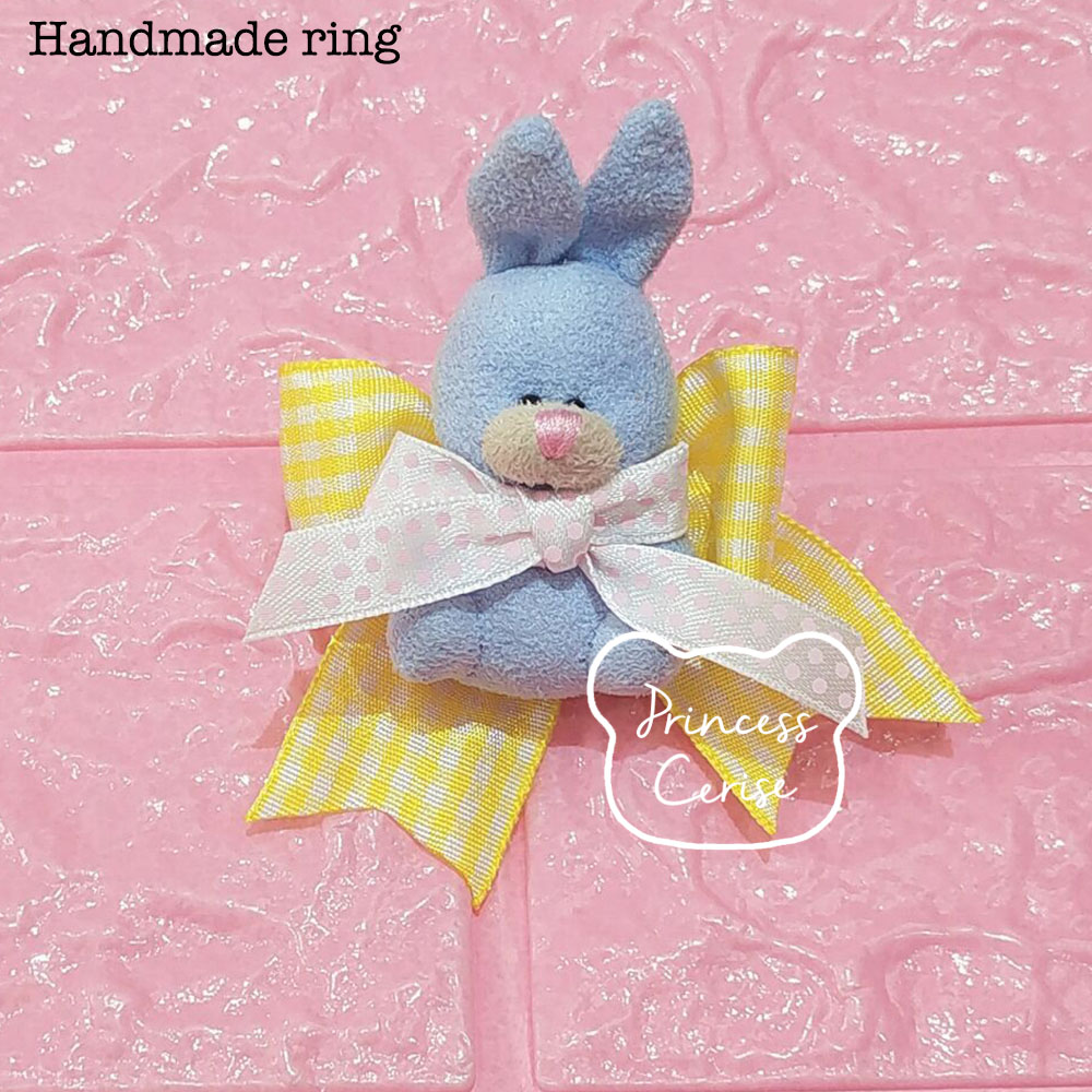 「creamy usagi」Handmade baby ring ハンドメイドリング