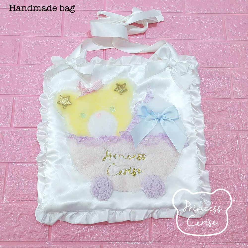 「Princess Cerise Handmade」Handmade Two sides bagハンドメイドバッグ