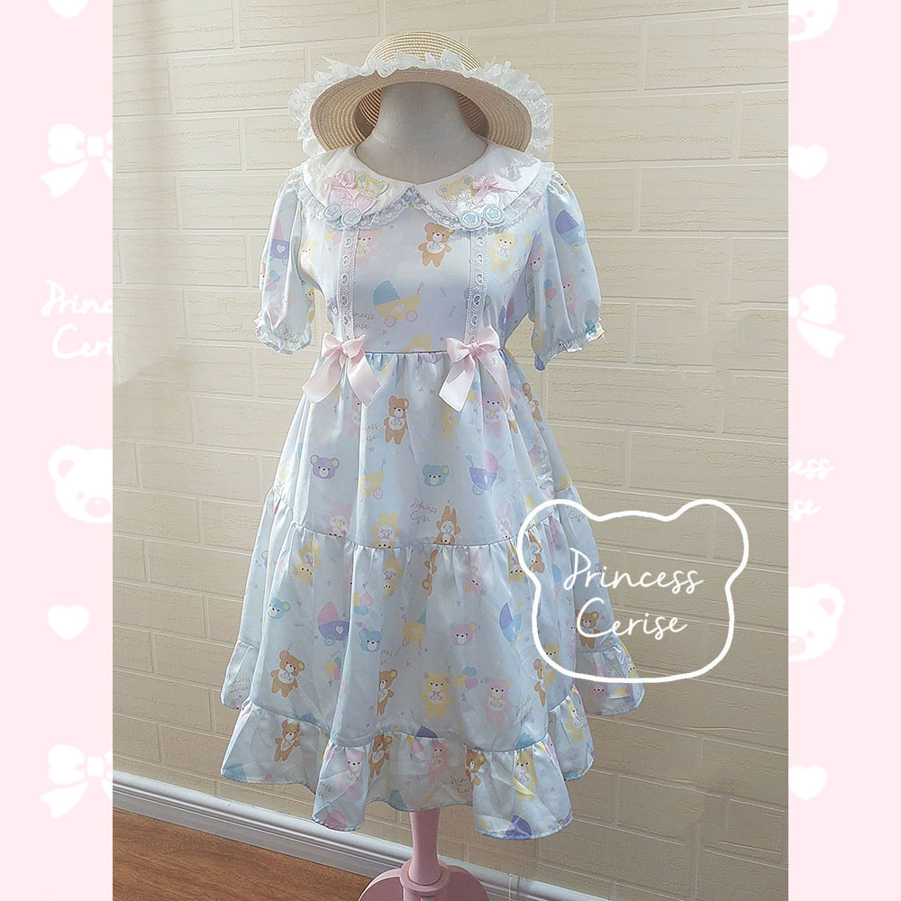 「Princess Cerise Handmade」Handmade one-piece dressハンドメイド ワンピース