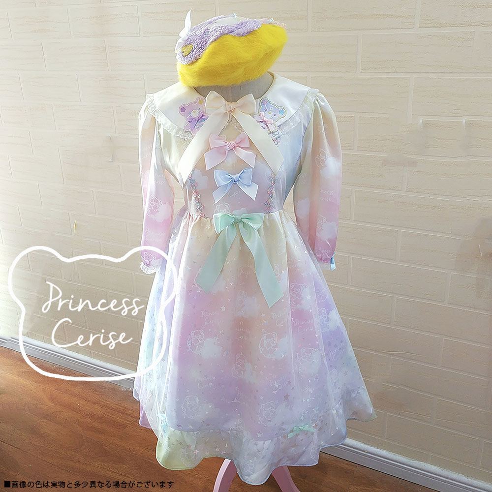 「Princess Cerise Handmade」Handmade one-piece dressハンドメイド ワンピース