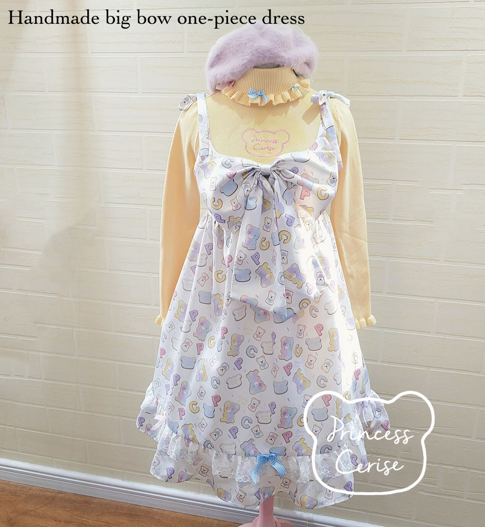 「Princess Cerise Handmade」Handmade one-piece dressハンドメイド ワンピース