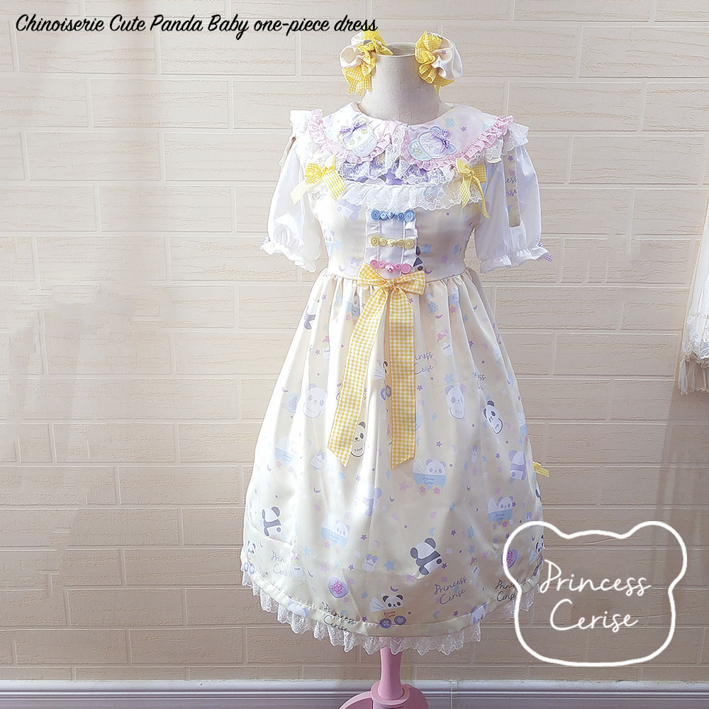 「Princess Cerise Handmade」Handmade one-piece dressハンドメイド ワンピース