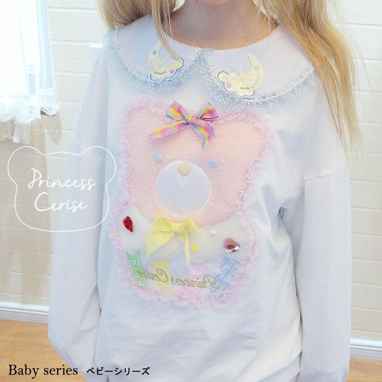 「Princess Cerise Handmade」Handmade cotton topハンドメイドコットントップ 60383