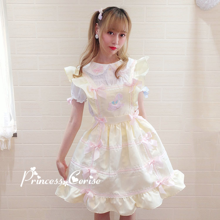 「Princess Cerise Handmade」Handmade one-piece dressハンドメイド ワンピース