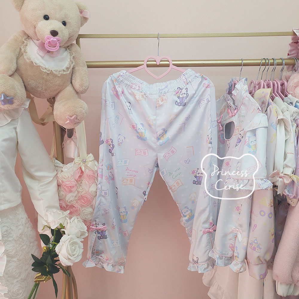 「Princess Cerise Handmade」Handmade Chinoiserie pants ハンドメイドのシノワズリーパンツ