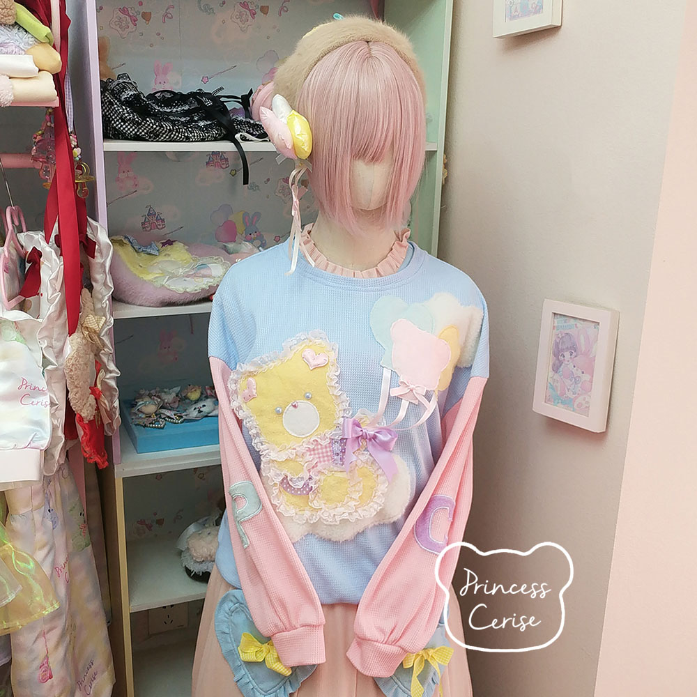 「Princess Cerise Handmade」ハンドメイド「Handmade top」くまちゃんバルーントップ 82595