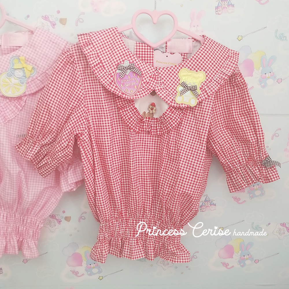 「Princess Cerise Handmade」Handmade doll collar topハンドメイドドールカラートップ