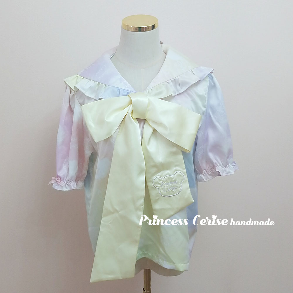 「Princess Cerise Handmade」Handmade sailor topハンドメイドセーラートップ