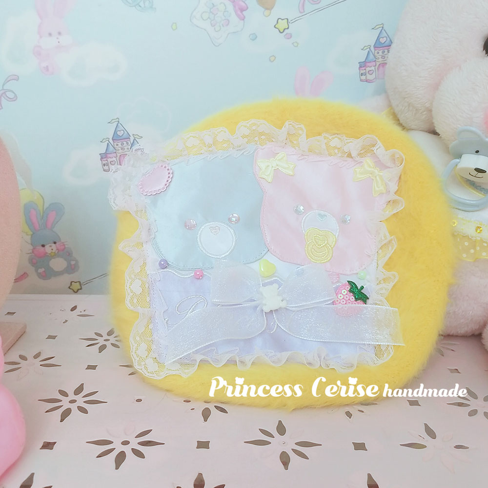 「Princess Cerise Handmade」Handmade fluffy beret ハンドメイドふわふわベレー帽