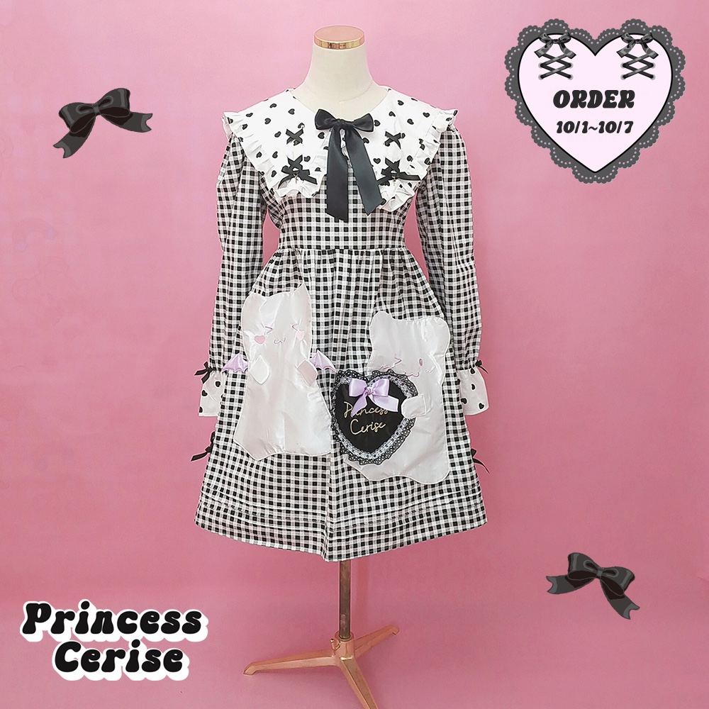 「Princess Cerise Handmade」Handmade kawaii ghost dress ハンドメイド可愛い幽霊ドレス